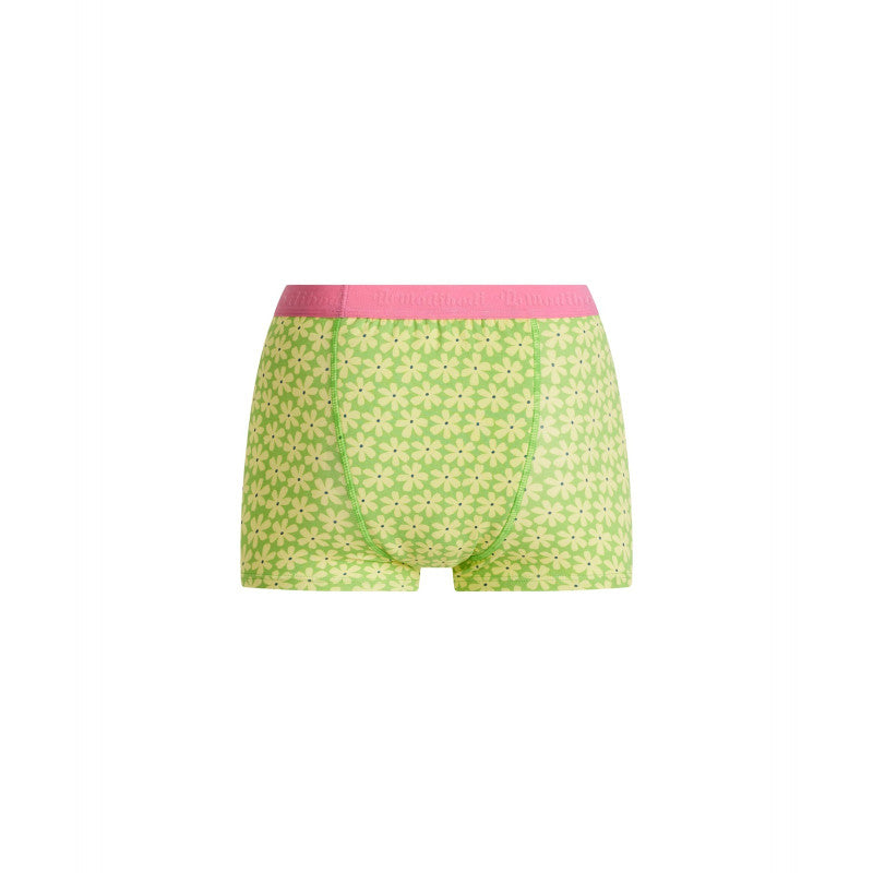 Dívčí menstruační kalhotky Modibodi Teen Hipster Boyshort Super Boho Botanical Blue (DMKMTHBSBBB)