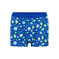 Dívčí menstruační kalhotky Modibodi Teen Hipster Boyshort Super Boho Botanical Blue (DMKMTHBSBBB)