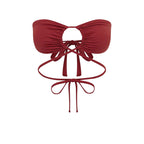 Plavky Modibodi variabilní bikini sahara red horní díl (PMVBSRHD)