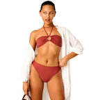 Plavky Modibodi variabilní bikini sahara red horní díl (PMVBSRHD)