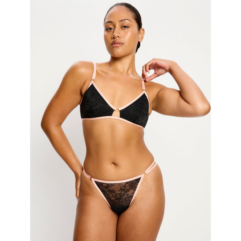 Podprsenka Modibodi Bliss Bralette Jet Black (PMBBJB)