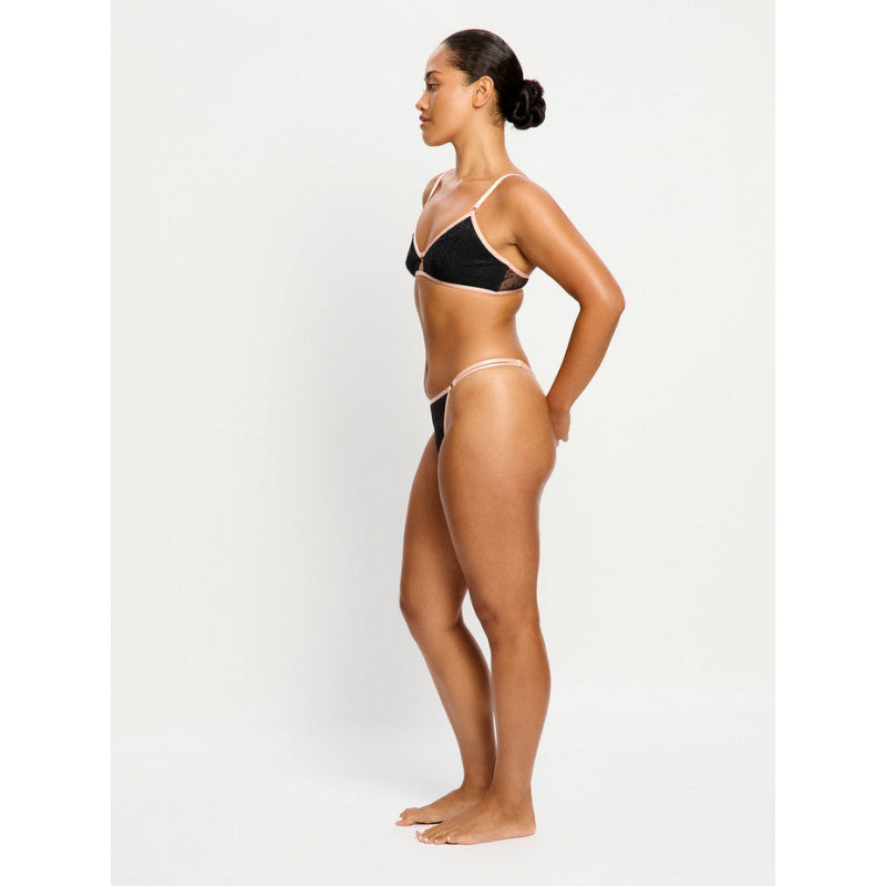 Podprsenka Modibodi Bliss Bralette Jet Black (PMBBJB)