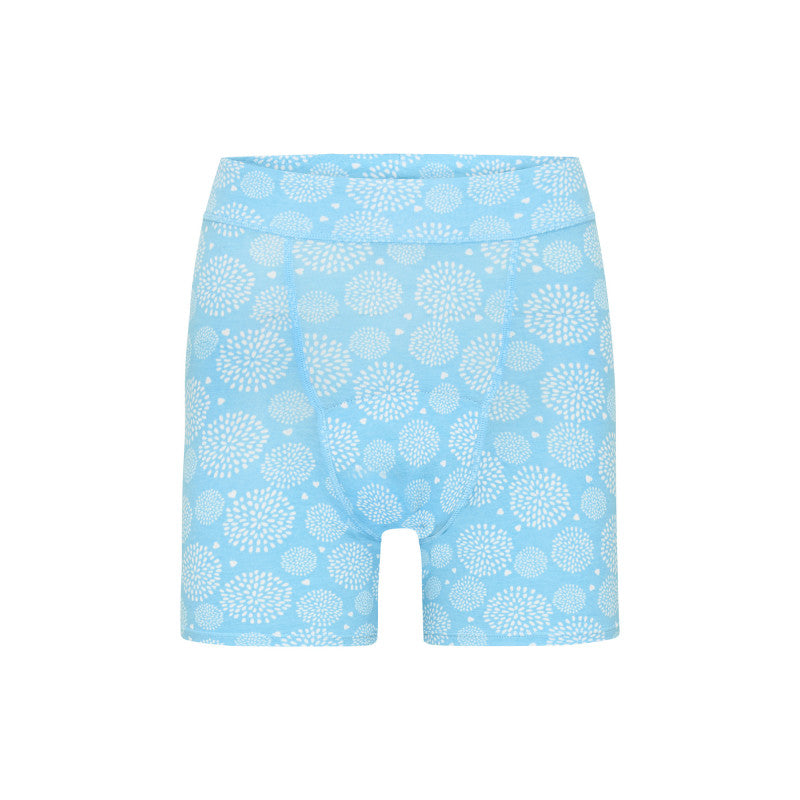 2PACK Menstruační kalhotky Modibodi Teen Sleep Short Heavy-Overnight Blue - VYBALENÉ (MODI4275BVYB)