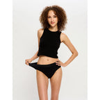 3PACK menstruační kalhotky Modibodi Soft Stretch Seamless Bikini Brief Moderate (3MKMSSSBBM)