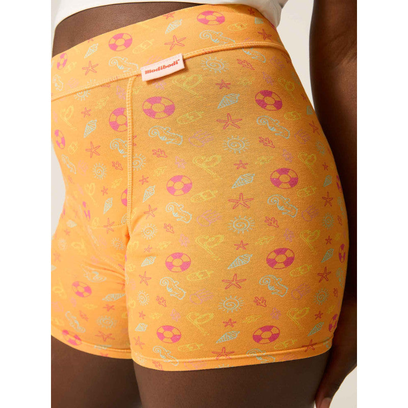 2PACK Menstruační kalhotky Modibodi Teen Sleep Short Heavy-Overnight Holiday - VYBALENÉ (MODI4275HVYB)