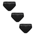 3PACK Menstruační kalhotky Modibodi Sensual Hi-Waist Bikini Moderate-Heavy (MODI5011)