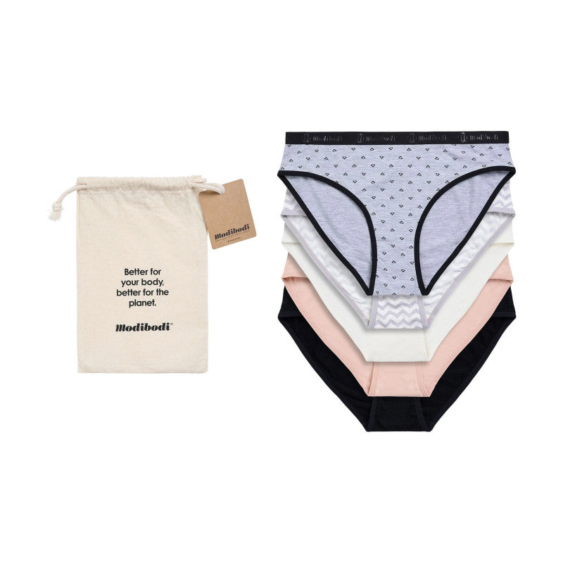 5PACK Kalhotky Modibodi Classic Bikini Everyday (MODI4280E)