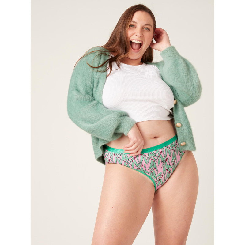 5PACK Kalhotky Modibodi Classic Bikini Eucalyptus (MODI4280EU)