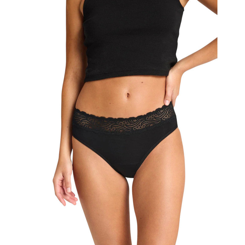 3PACK menstruační kalhotky Modibodi Sensual Hi-Waist Bikini Bundle (MKMSHWBB)