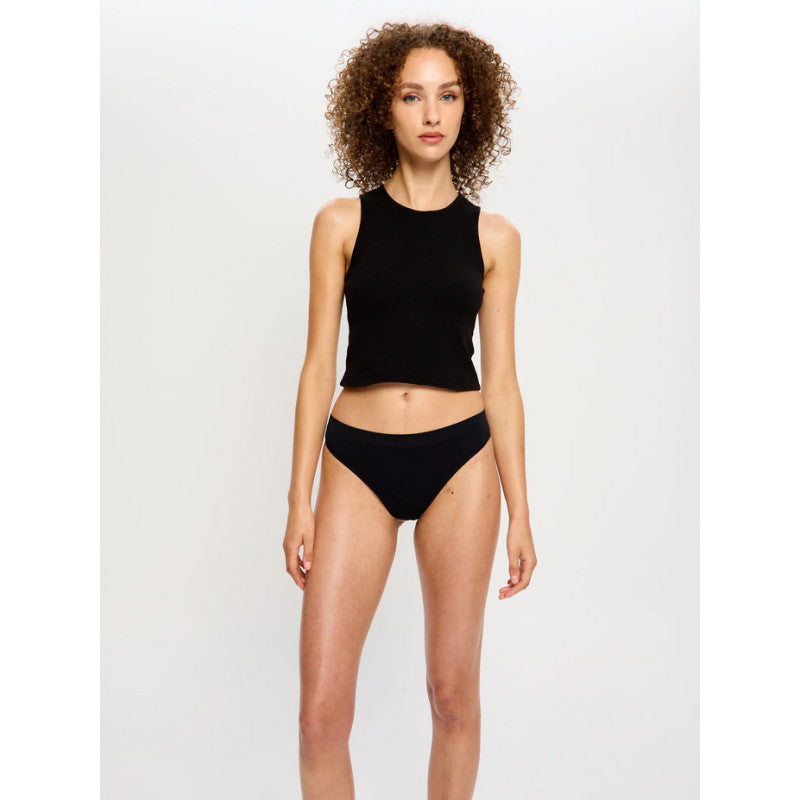 2PACK menstruační tanga Modibodi Soft Stretch Seamless Thong Light (2MTMSSSTL)